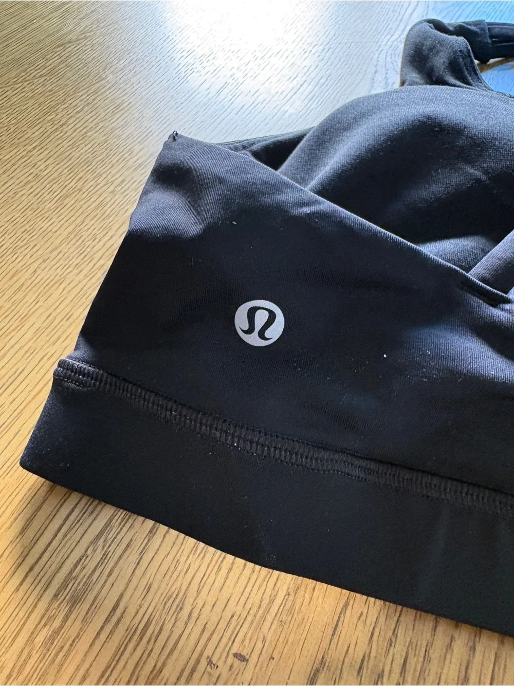 lululemon athletica Black Cross-Back Sports Bra - Picture 4 of 5